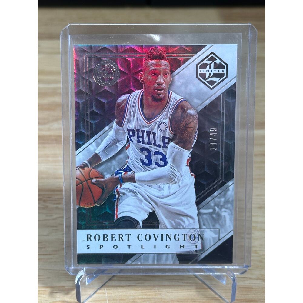2015-16 Panini Limited - Robert Covington #100 Spotlight Silver /49